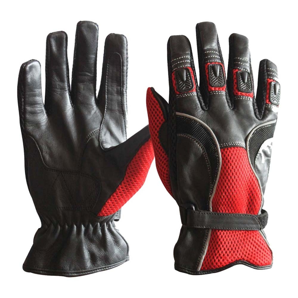 Motorbike Leather Gloves